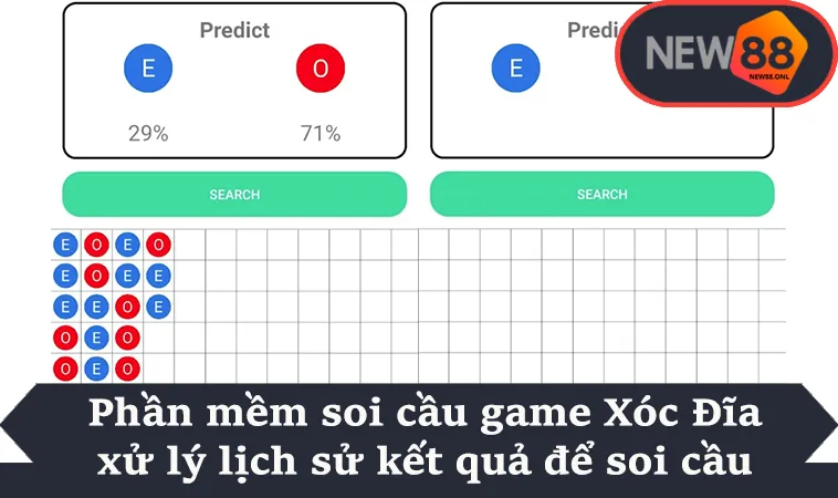 Phần mềm soi cầu game Xóc Đĩa xử lý lịch sử kết quả để soi cầu